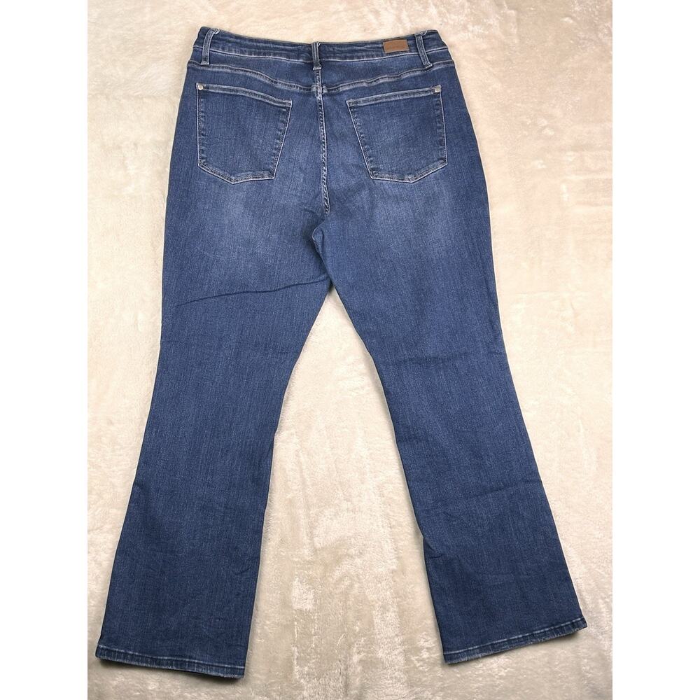 Judy Blue JB88327 High Rise Bootcut Jeans Women's Sz 18W DK Wash Denim Stretch - Picture 2 of 9